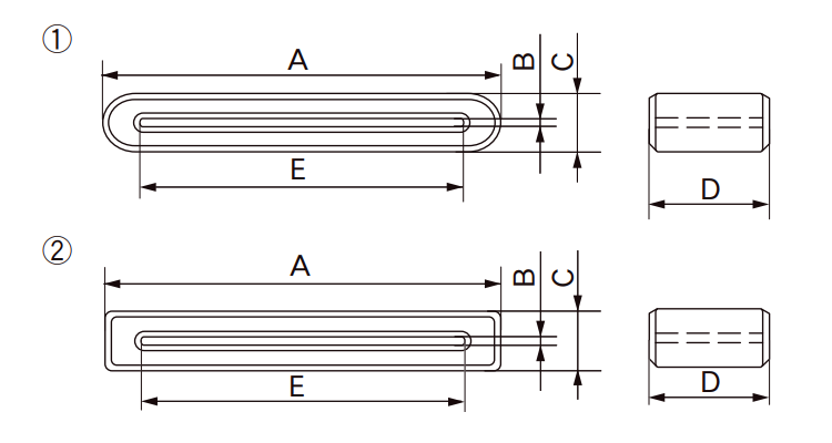 Dimensions: GFPC Series