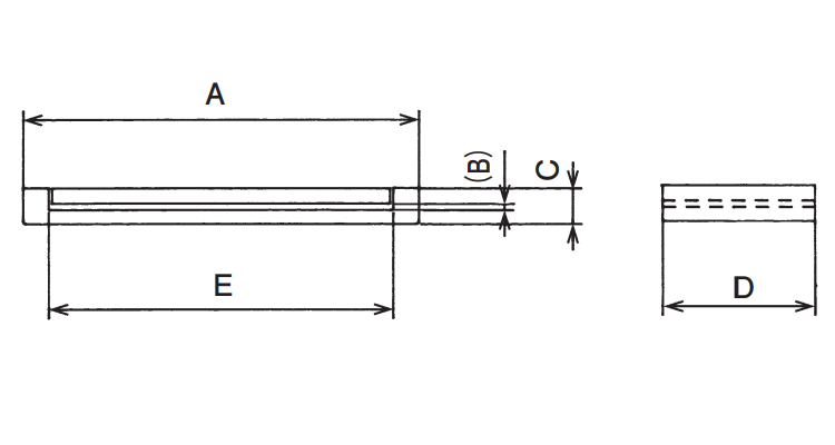 Dimensions: OPEN CIRCUIT CORE - GFPO