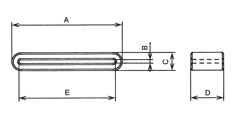 Dimensions: FLAT CORE - GSSC