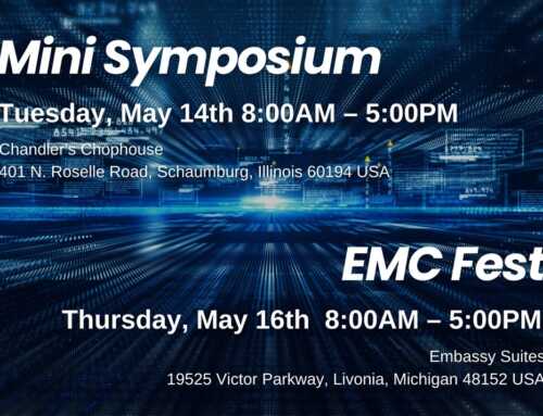 KGS will be attending IEEE’s Mini Symposium and EMC Fest in Illinois and Michigan on 5/14 and 5/16, 2024